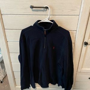 Polo Ralph Lauren quarter zip navy blue L